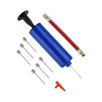 Conjunto De Mini Bomba De Ar Portátil 10 Peças Kit Inflador Para Futebol Basquete Voleibol