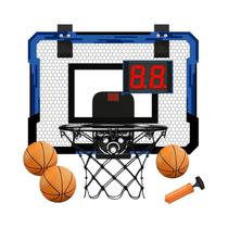 Conjunto De Mini Cesta De Basquete Para Crianças, Montável Na Parede, Brinquedo De Treinamento Para Conjunto De Mini Cesta De Basquete Para Crianças, Montável Na Parede, Brinquedo De Treinamento Para