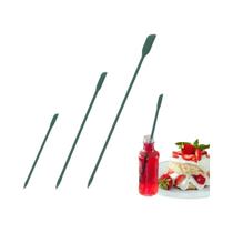 Conjunto De Mini Espátulas De Silicone Com Cabo Longo 3PCS Dupla Face Resistentes Ao Calor Conjunto De Mini Espátulas De Silicone Com Cabo Longo 3PCS Dupla Face Resistentes Ao Calor