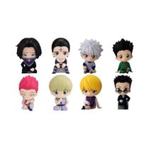 Conjunto De Mini Figuras De Ação Hunter X Hunter 6cm 6 Peças Gon Killua Kurapika Zoldyck Acessórios