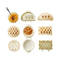 Conjunto De Mini Formas Para Tortas De Outono, Halloween E Natal, Ferramentas De Pressão Para Massa