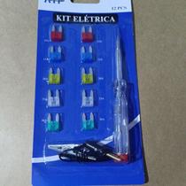 Conjunto de Mini Fusíveis Automotivos com Chave e Grampo ATF 4350