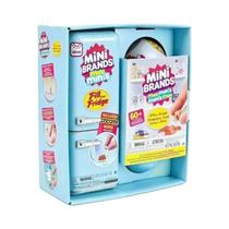 Conjunto De Mini Geladeira Com Figuras De Anime, Caixa Surpresa Com Porta Abrível, Modelo