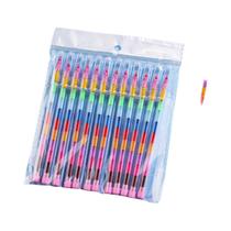 Conjunto De Mini Giz De Cera Empilhável De 11 Cores, 10 Peças, Lembrancinhas Coloridas Para Festas,