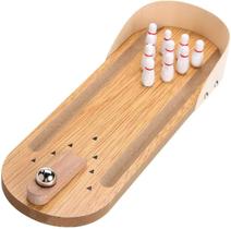 Conjunto de mini jogos de boliche de mesa - para adultos, cr Conjunto de mini jogos de boliche de mesa - para adultos, cr
