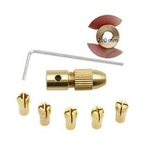 Conjunto De Mini Mandris De Broca, 0.5-3.0mm, Adequado Para Dremel, Micro Broca, Braçadeira,