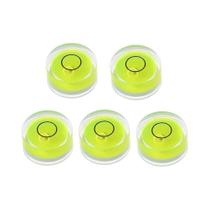 Conjunto De Mini Nível De Bolha Redondo 5 Peças Ferramenta De Medição Horizontal De Precisão