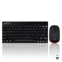 Conjunto de mini teclado e mouse sem fio Perixx PERIDUO-712B