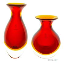 Conjunto de Mini Vasos Vermelho - Cristais Cá d'Oro