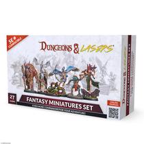 Conjunto de Miniaturas Archon Studio Dungeons & Lasers 27 peças Conjunto de Miniaturas Archon Studio Dungeons & Lasers 27 peças