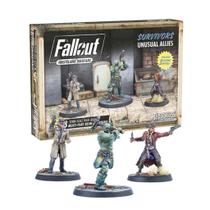 Conjunto de miniaturas Modiphius Fallout Wasteland Warfare Survivors