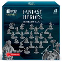 Conjunto de miniaturas Wildspire Classic Mercenary Band I-25 28 mm D&D