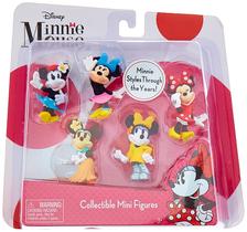 Conjunto de minibonecos Just Play Minnie Mouse (pacote com 5) com 2 cm de altura Conjunto de minibonecos Just Play Minnie Mouse (pacote com 5) com 2 cm de altura