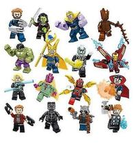 Conjunto de minibonecos Marvel Super Heroes Fit Lego Avengers