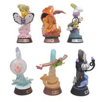 Conjunto de minibonecos, pacote com 6 modelos colecionáveis de PVC Pokémon Conjunto de minibonecos, pacote com 6 modelos colecionáveis de PVC Pokémon