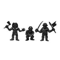 Conjunto de minibonecos Super7 Iron Maiden M.U.S.C.L.E. Preto Conjunto de minibonecos Super7 Iron Maiden M.U.S.C.L.E. Preto