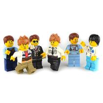 Conjunto de minifiguras de personagens Hmwy Occupations para crianças de 7 anos ou mais