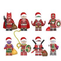 Conjunto de minifiguras Toy Marvel The Avengers Heroes 8 peças