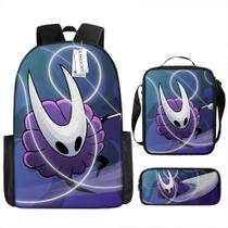 Conjunto de mochila Hollows Knights Anime School de 3 peças para crianças Conjunto de mochila Hollows Knights Anime School de 3 peças para crianças