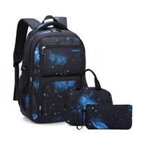 Conjunto de mochila MITOWERMI Galaxy Space Kids 30x23x46 cm