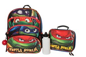 Conjunto de mochilas AI ACCESSORY INNOVATIONS Teenage Mutant Ninja Turtles 4 peças