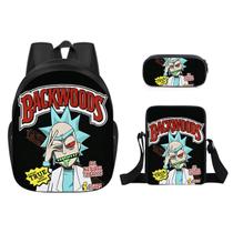 Conjunto de mochilas Backwoods School de 3 peças para estudantes Conjunto de mochilas Backwoods School de 3 peças para estudantes