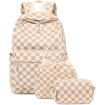 Conjunto de mochilas Bluboon 3 em 1 para meninas, almoço escolar
