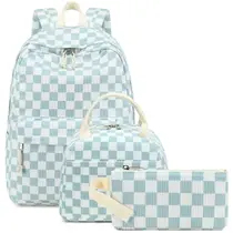Conjunto de mochilas Bluboon Girls de 15 polegadas para laptop, lancheira