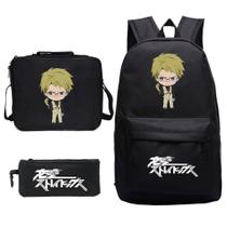 Conjunto de mochilas Bungos Strays Dogs Satchel Anime Printed Kids Conjunto de mochilas Bungos Strays Dogs Satchel Anime Printed Kids