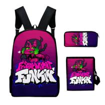 Conjunto de mochilas com impressão 3D Anime School Fridays Nights Funki Kids Conjunto de mochilas com impressão 3D Anime School Fridays Nights Funki Kids
