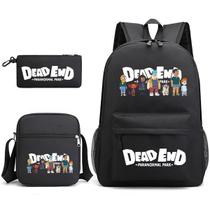 Conjunto de mochilas Deads Ends Paranormals Parks Cartoon Kids School