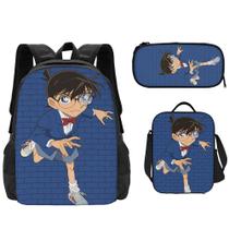 Conjunto de mochilas Detectives Conans Anime School 3 unidades/lote