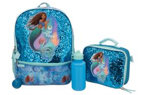 Conjunto de mochilas Disney The Little Mermaid Movie para meninas Conjunto de mochilas Disney The Little Mermaid Movie para meninas