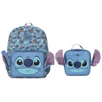 Conjunto de mochilas e kits de almoço Bioworld Disney Stitch 16