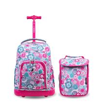 Conjunto de mochilas e lancheiras com rodinhas J World Lollipop Kids Conjunto de mochilas e lancheiras com rodinhas J World Lollipop Kids