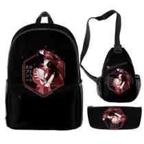 Conjunto de mochilas Elfens Lieds Cartoon Kids School, 3 unidades