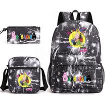 Conjunto de mochilas escolares Bar-bapapas Cartoon Kids Nylon, 3 unidades Conjunto de mochilas escolares Bar-bapapas Cartoon Kids Nylon, 3 unidades