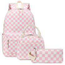 Conjunto de mochilas escolares Bluboon Girls Womens com laptop de 15" Conjunto de mochilas escolares Bluboon Girls Womens com laptop de 15"