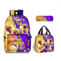 Conjunto de mochilas escolares Champion Kobes Bryansts 24, 3 unidades Conjunto de mochilas escolares Champion Kobes Bryansts 24, 3 unidades