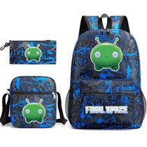 Conjunto de mochilas escolares Final Space, 3 peças para crianças