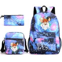 Conjunto de mochilas escolares Promiseds Neverlands, 3 unidades para crianças Conjunto de mochilas escolares Promiseds Neverlands, 3 unidades para crianças