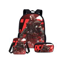 Conjunto de mochilas escolares Reapers de 3 peças para estudantes Conjunto de mochilas escolares Reapers de 3 peças para estudantes