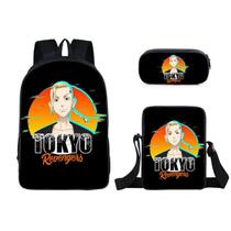 Conjunto de mochilas escolares Tokyos Revs Engers Drakens Cartoon Kids Conjunto de mochilas escolares Tokyos Revs Engers Drakens Cartoon Kids
