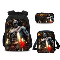 Conjunto de mochilas Gods of Wars Anime School, 3 unidades com ombro
