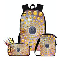 Conjunto de mochilas impressas em 3D para crianças, crianças e escolas com bolsa de lápis Conjunto de mochilas impressas em 3D para crianças, crianças e escolas com bolsa de lápis