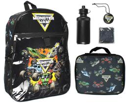 Conjunto de mochilas INTIMO Monster Jam Megalodon Grave Digger Max-D
