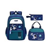 Conjunto de mochilas MITOWERMI 46 cm Lightweight Boys Astronaut