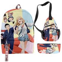 Conjunto de mochilas My Dress Up Darlins Cartoon Kids School 3 unidades
