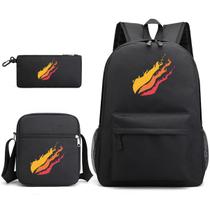 Conjunto de mochilas Prestonplayzss Cartoon Kids School 3 unidades Conjunto de mochilas Prestonplayzss Cartoon Kids School 3 unidades