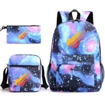 Conjunto de mochilas Prestonplayzss Cartoon Kids School 3 unidades Conjunto de mochilas Prestonplayzss Cartoon Kids School 3 unidades